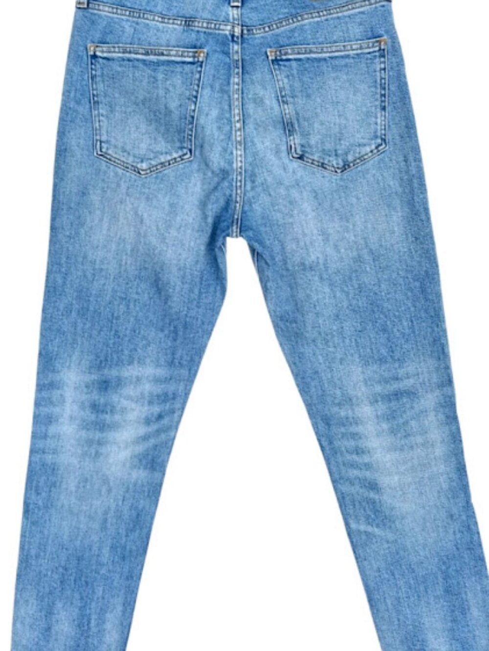 Denim Forum Yoko Jeans 26 High Rise Slim Straight